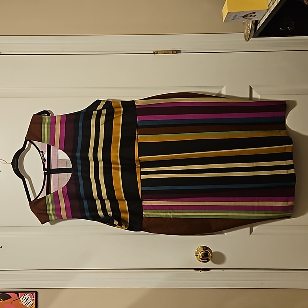Venus stripe dress sz 3x NWT